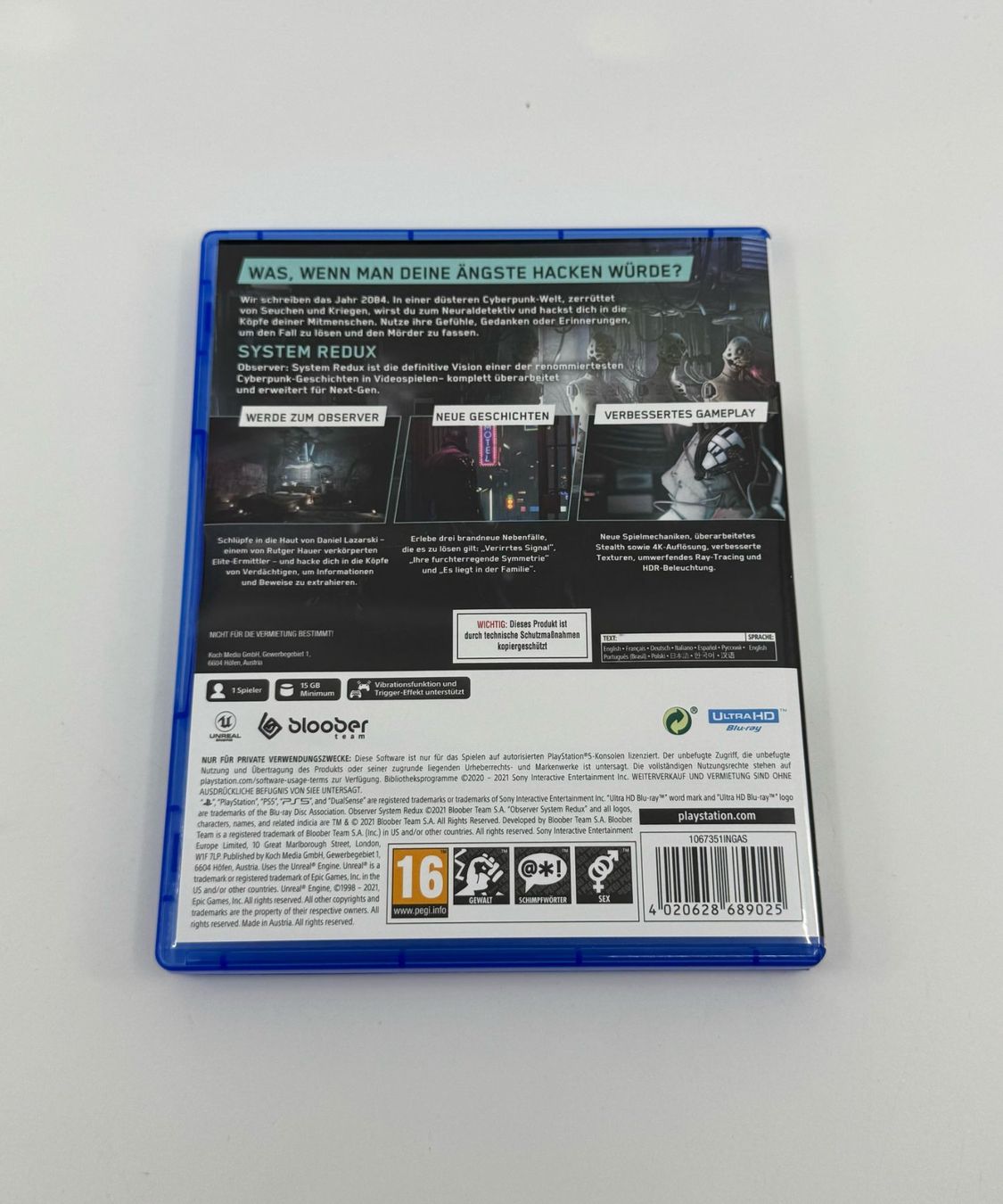 Giochi: Observer (System Redux) (PS5) – Usato da Herisau venduto da Seyashop1 2