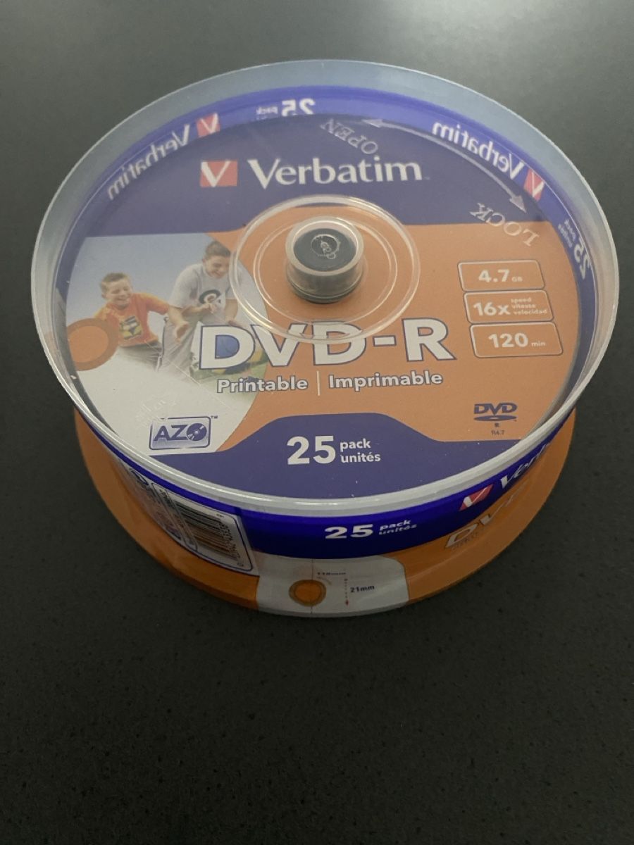 Tutti i DVDs: 25 Stk DVD-R neu und originalverpackt – Nuovo e nell'imballaggio originale da Leibstadt venduto da Shopcity
