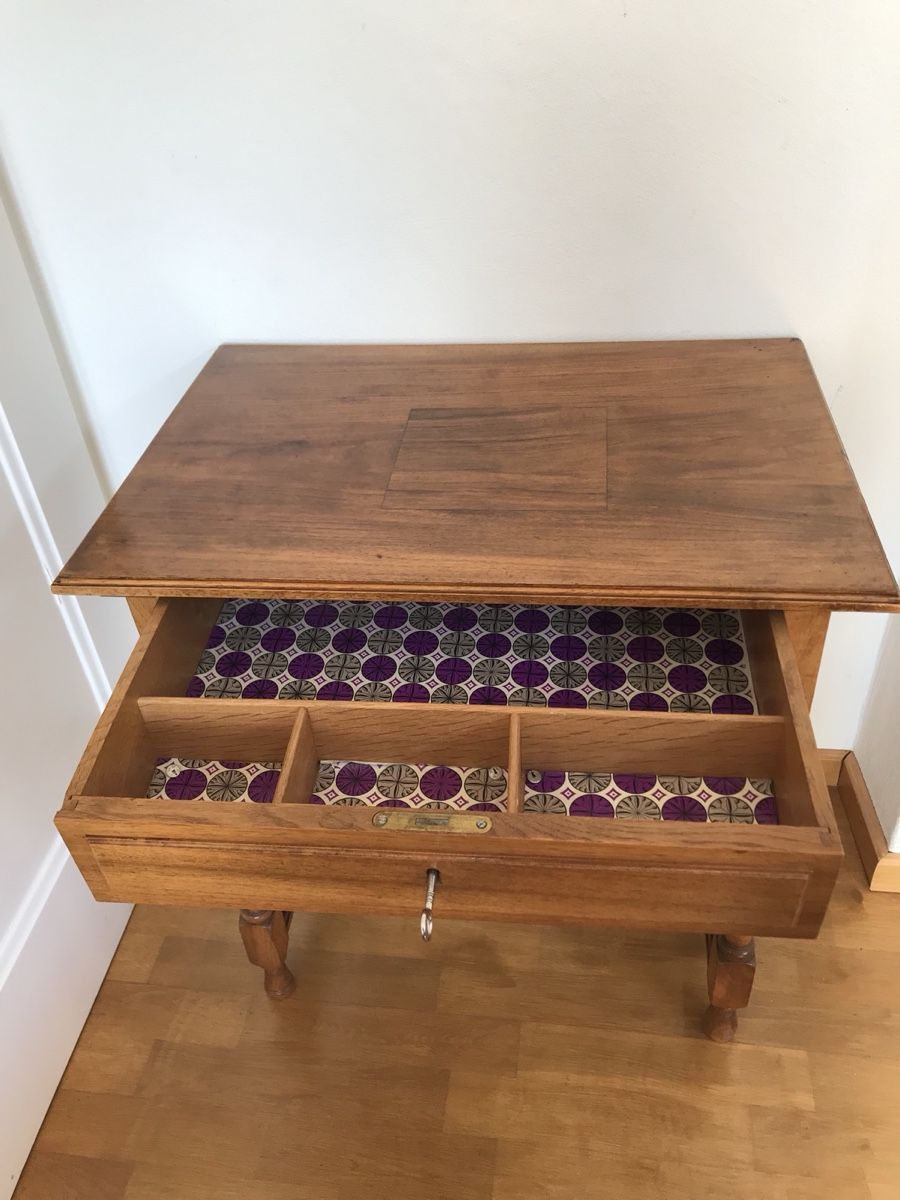 Tavoli: Très jolie table vaudoise ancienne à 2 tiroirs – Usato da Villeneuve VD venduto da sim_q5hp 1