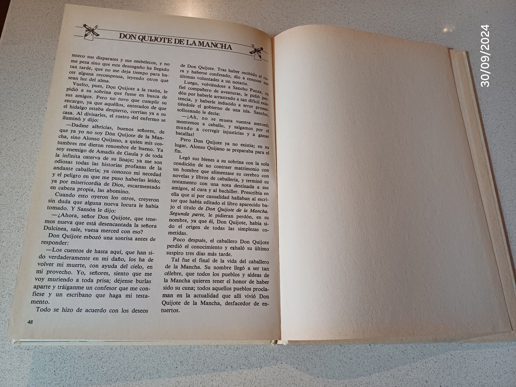 Libri: Buch auf Spanisch - Don Quijote de La Mancha – Usato da Würenlos venduto da JRP_71 6