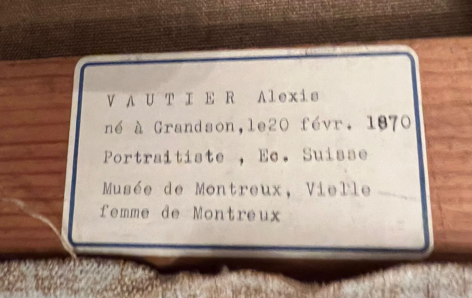 Dipinti: Vautier Alexis 1870 - 1929 – Usato da Schaffhausen venduto da authentique 3