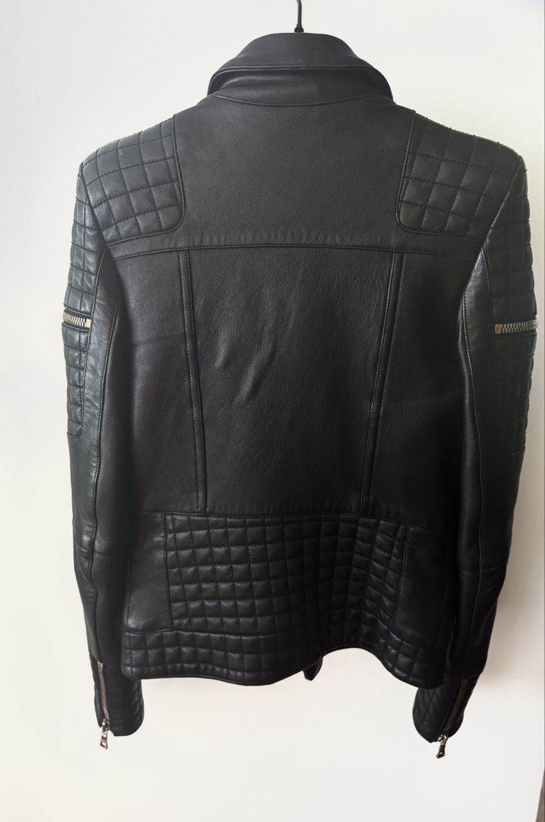 Balmain Jacken: Balmain Leather Jacket, XS, New! – Neu (gemäss Beschreibung) aus Zürich von Vera_Ma 2