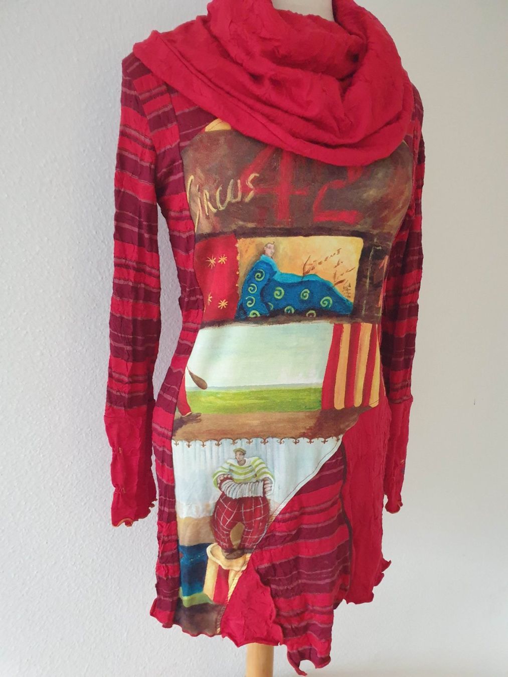 Maglioni & Felpe: AVENTURED DES TOILES PULLOVER PULLI 38 M ZIRKUS MOTIV TOP – Nuovo (secondo la descrizione) da Elsau venduto da the-colorful-side