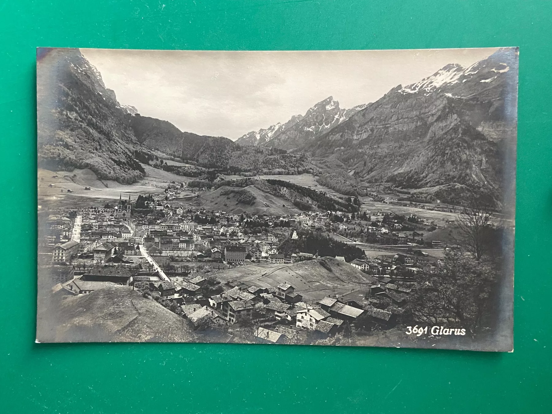 Ansichtskarten: Glarus – Gebraucht aus Steg VS von _vinci_