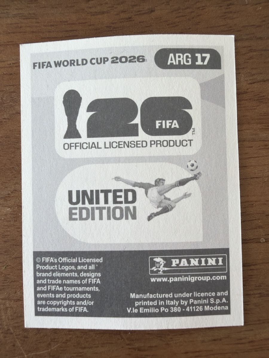 Panini Sammelbilder & Trading cards: Panini Sticker WM 2026 - ARG 17 - Messi – Neu und originalverpackt aus Rothenthurm von LaThie 1
