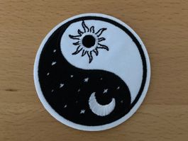 Sun/Moon Yin Yang Patch Aufnäher Sticker
