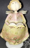 Süsser Engel mit Buch - Dekofigur