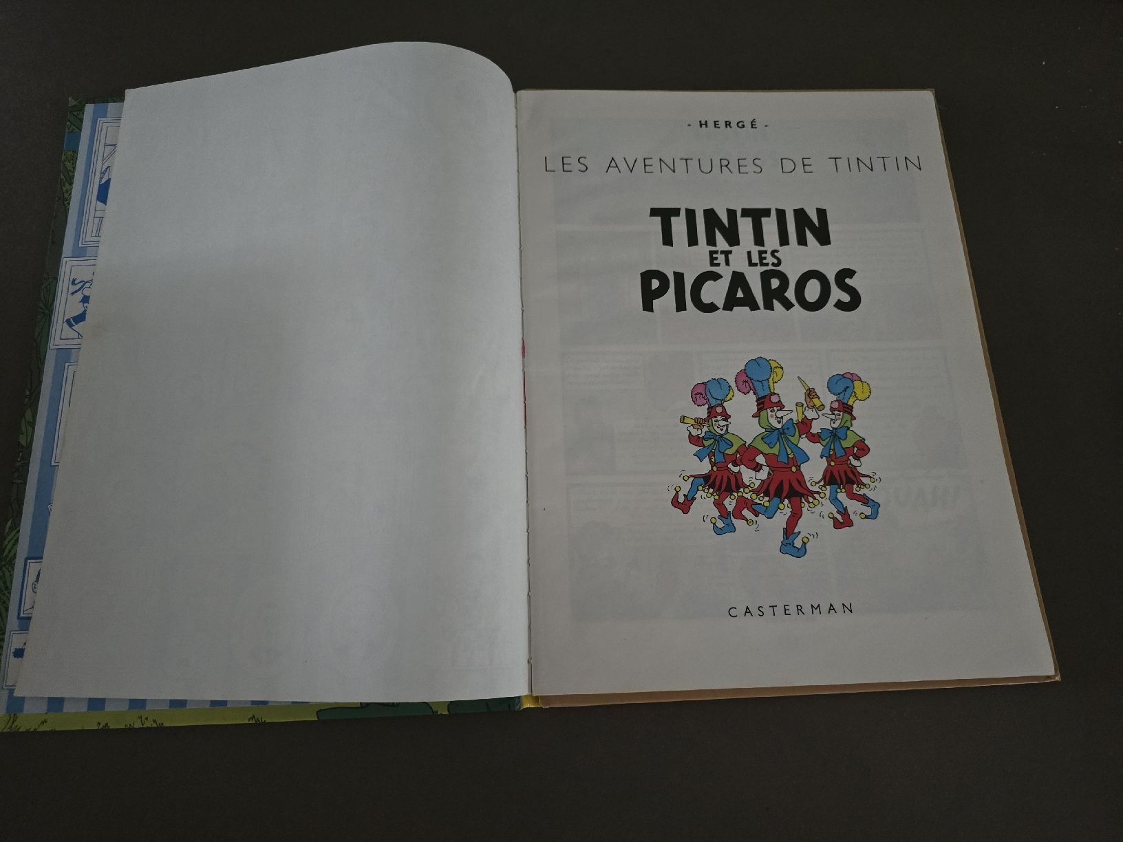 Fumetti: Tintin et les Picaros édition originale 1976 – Usato da Courtemaîche venduto da justine21 1