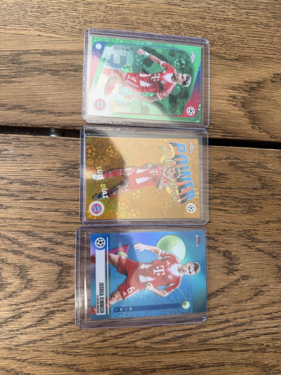Topps Carte collezionabili: Bayern Munich Numbered Diaz Kimmich /50 /99 /200 – Usato da Praz (Vully) venduto da ShoreCards