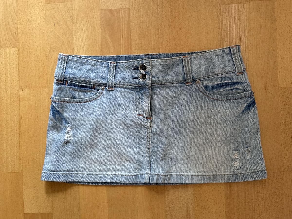Tally Weijl Röcke: Jeans Minirock, Grösse L – Gebraucht aus Schwerzenbach von savuty
