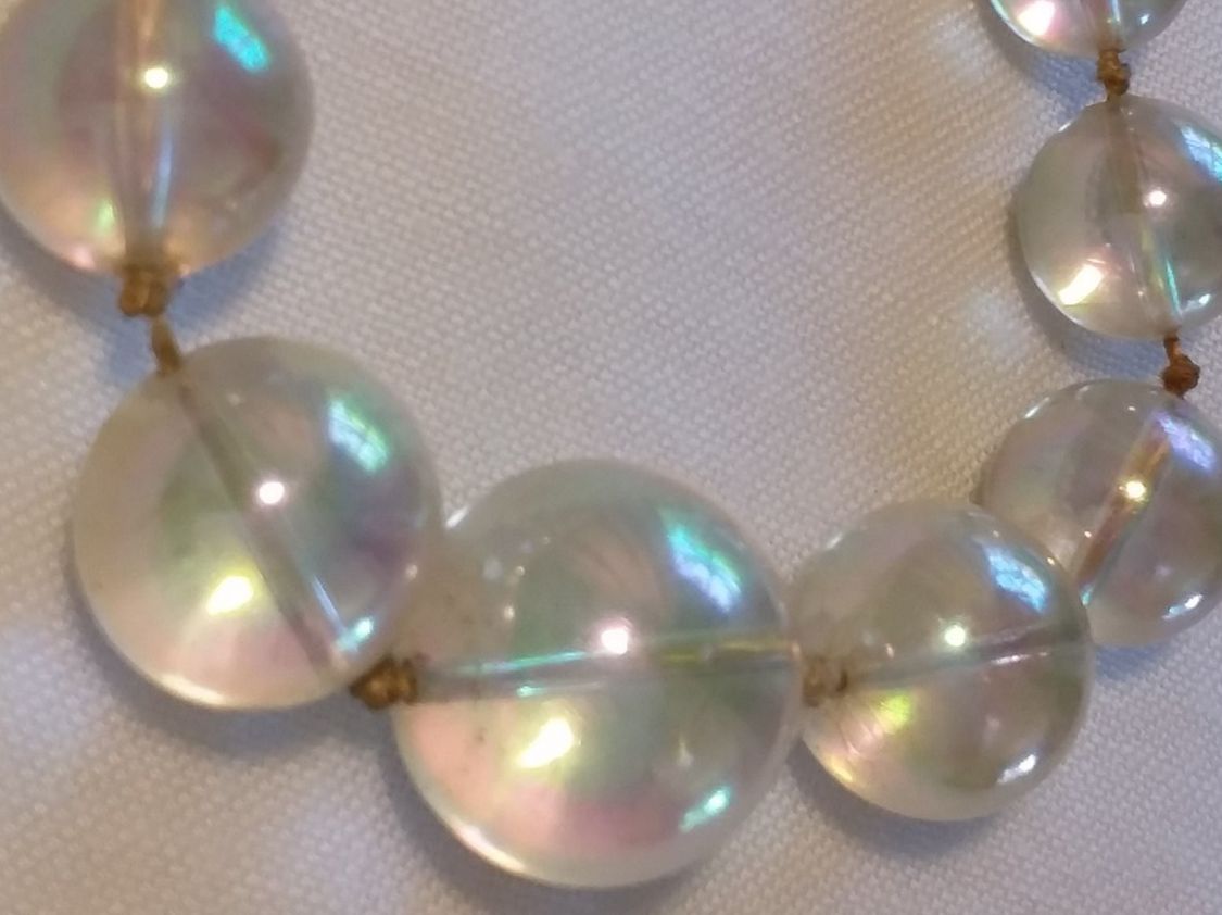 Ketten: Seltene Soap Bubble Glaskette ca 1940 – Gebraucht aus Zürich von gutsan