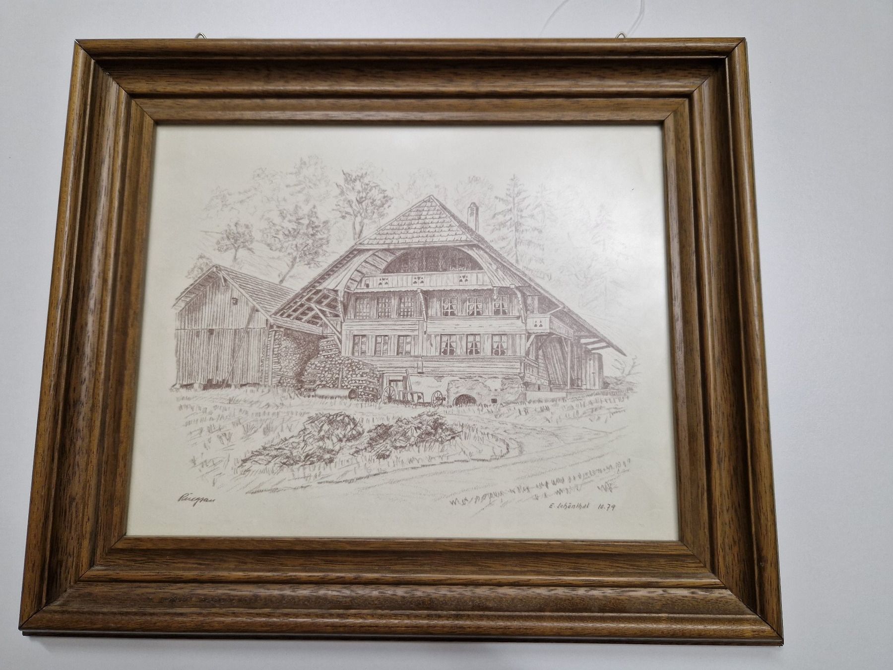 Incisioni: Stich Berner Bauern Haus – Nuovo (secondo la descrizione) da Oensingen venduto da Urs0127