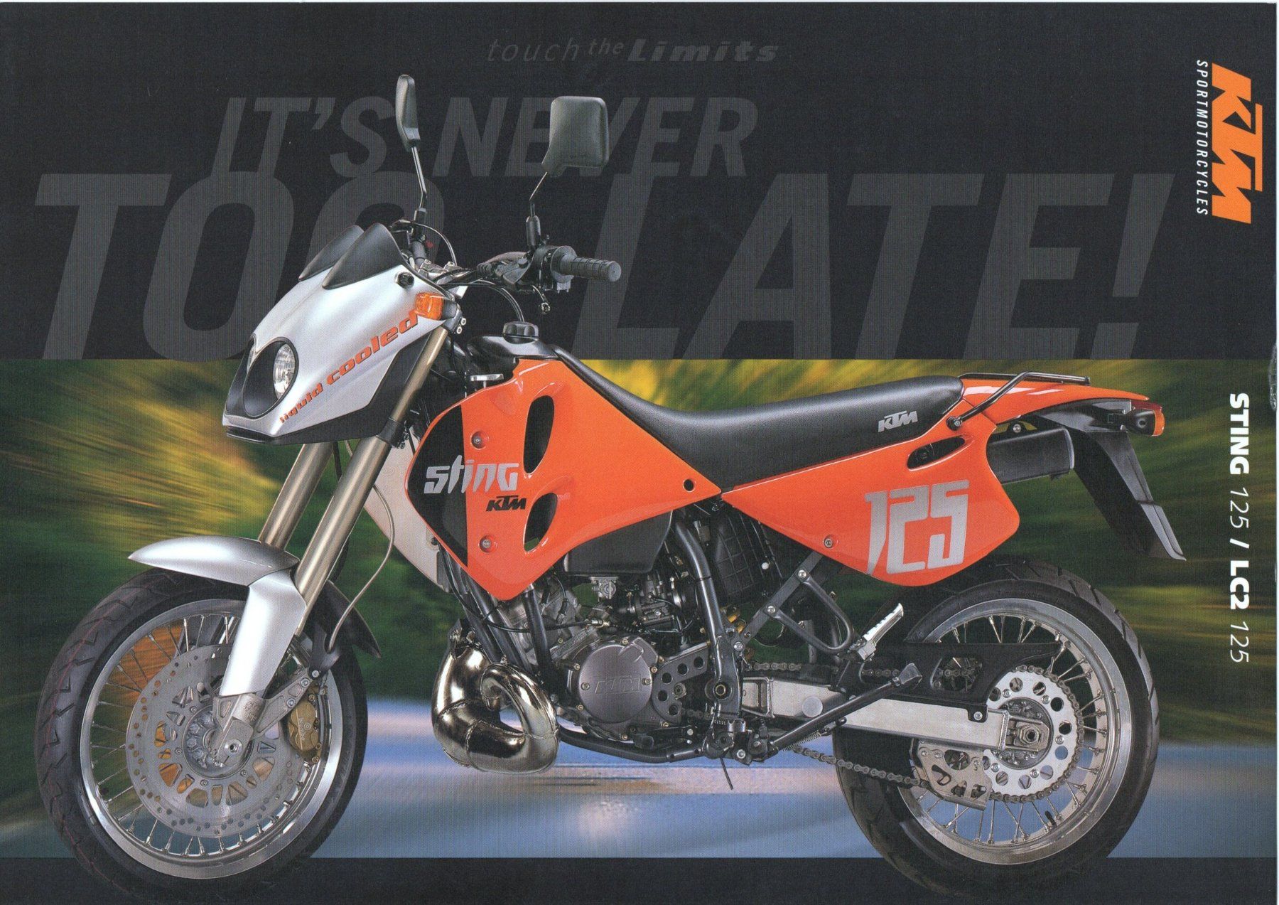 KTM Enduro: KTM Sting / LC2 - Originalprospekt – Gebraucht aus Malans GR von Chueche427