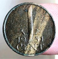 NIEDERLANDE 1 CENT 1951