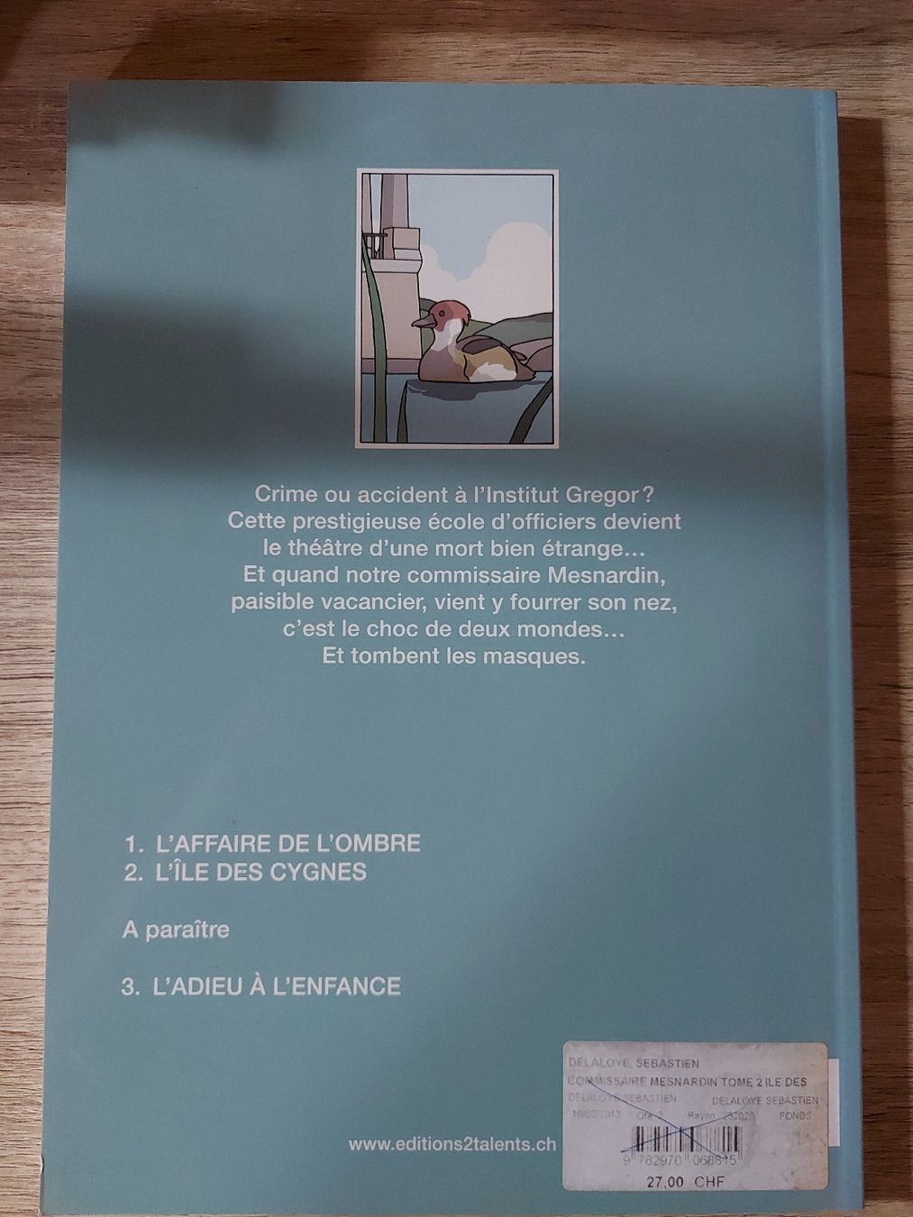 Fumetti: l'île des cygnes – Usato da Botyre / AYENT venduto da bot_9gps 1