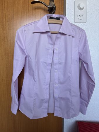 Neu Elegante Damen Bluse, Grösse 32, Lila💜