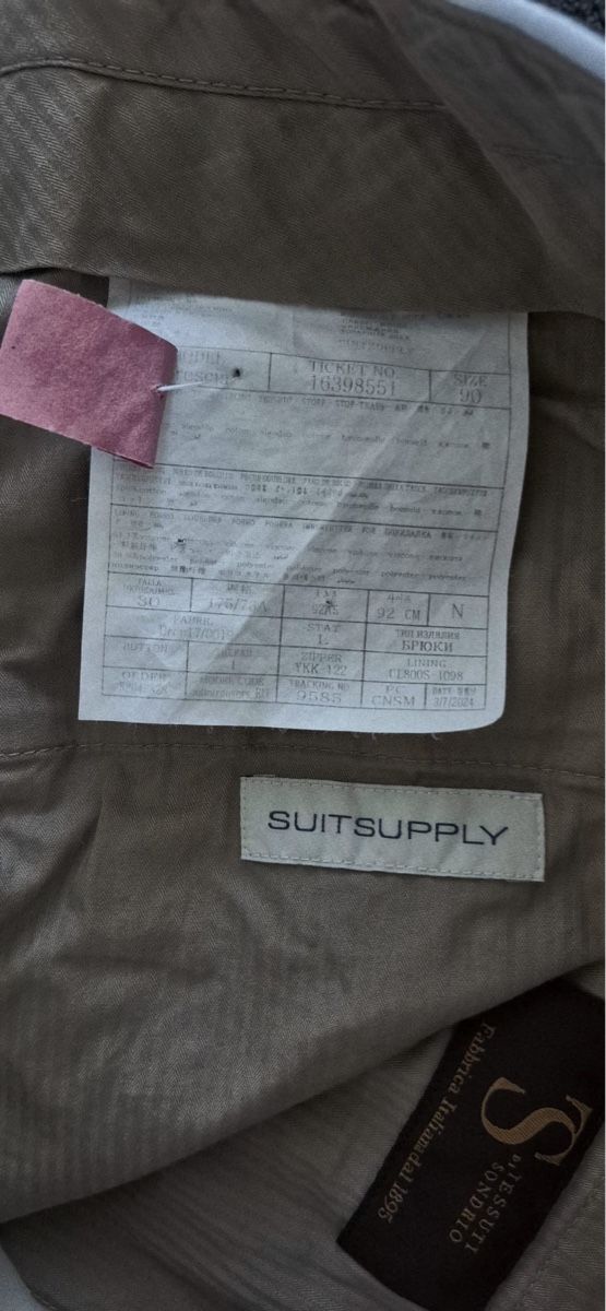 Suitsupply Pantaloni: Suitsupply Tropical Wool Trouser – Nuovo (secondo la descrizione) da Zürich venduto da mue_8vws 1