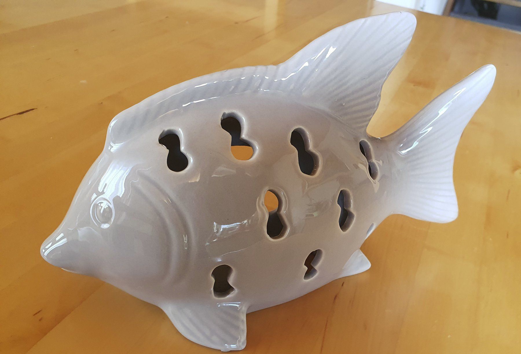 Portacandele: Windlicht Fisch – Usato da Wattwil venduto da Dato1