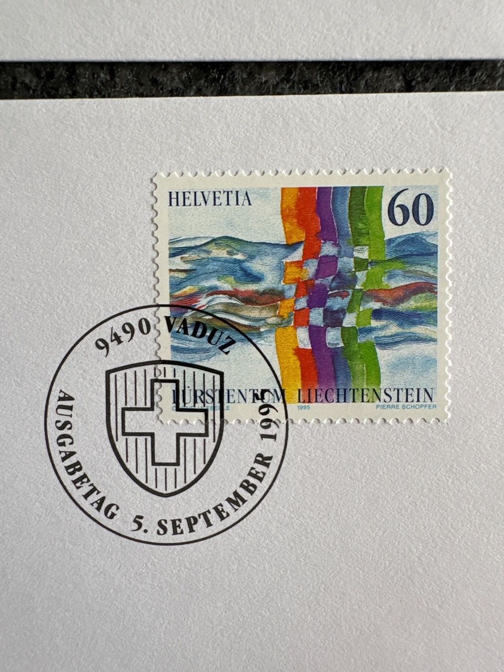 Alle Briefmarken: Briefmarken Ersttagsbriefe Liechtenstein 6 Stück – Gebraucht aus Ibach von lisch3 5