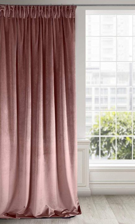 Vorhänge: Vorhang Samt Luxus BxH 140x300cm – Neu und originalverpackt aus Adlikon b.Regensdorf von MK-VORHANGSERVICE