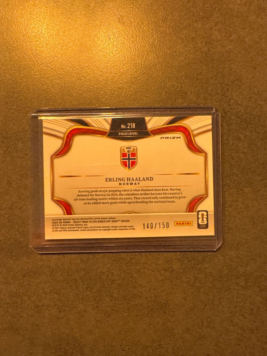 Topps Carte collezionabili: Panini Select Erling Haaland /150 – Nuovo (secondo la descrizione) da Winterthur venduto da Fischinho 1