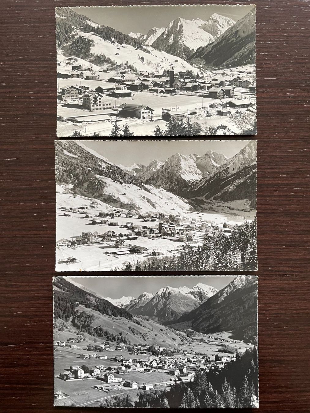 Cartoline postali: KLOSTERS 9 Ansichtskarten mit Bahnhof & Silvretta (-gruppe) – Usato da Wald ZH venduto da TLILEF 5