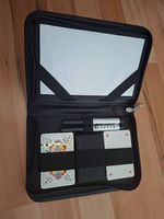 Jassen-Spielmappe aus echtem Leder  neuwertig