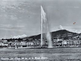 Ansichtskarte Genève s/w 1946