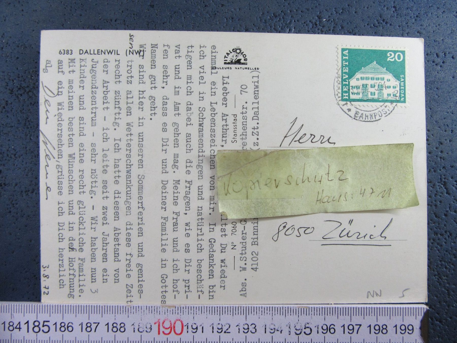 Cartes postales: DALLENWIL ONW AK – D'occasion à Ettingen par Hausi4711 2