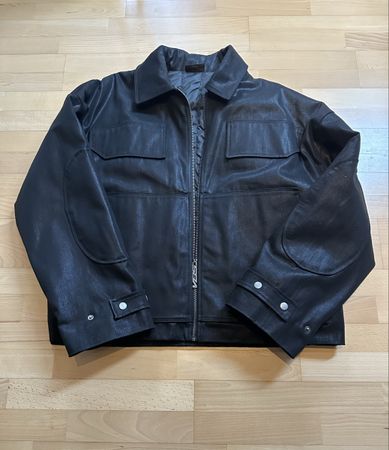Victorbraunstudios (VBS) Waxed Jacket Schwarz / Grösse L