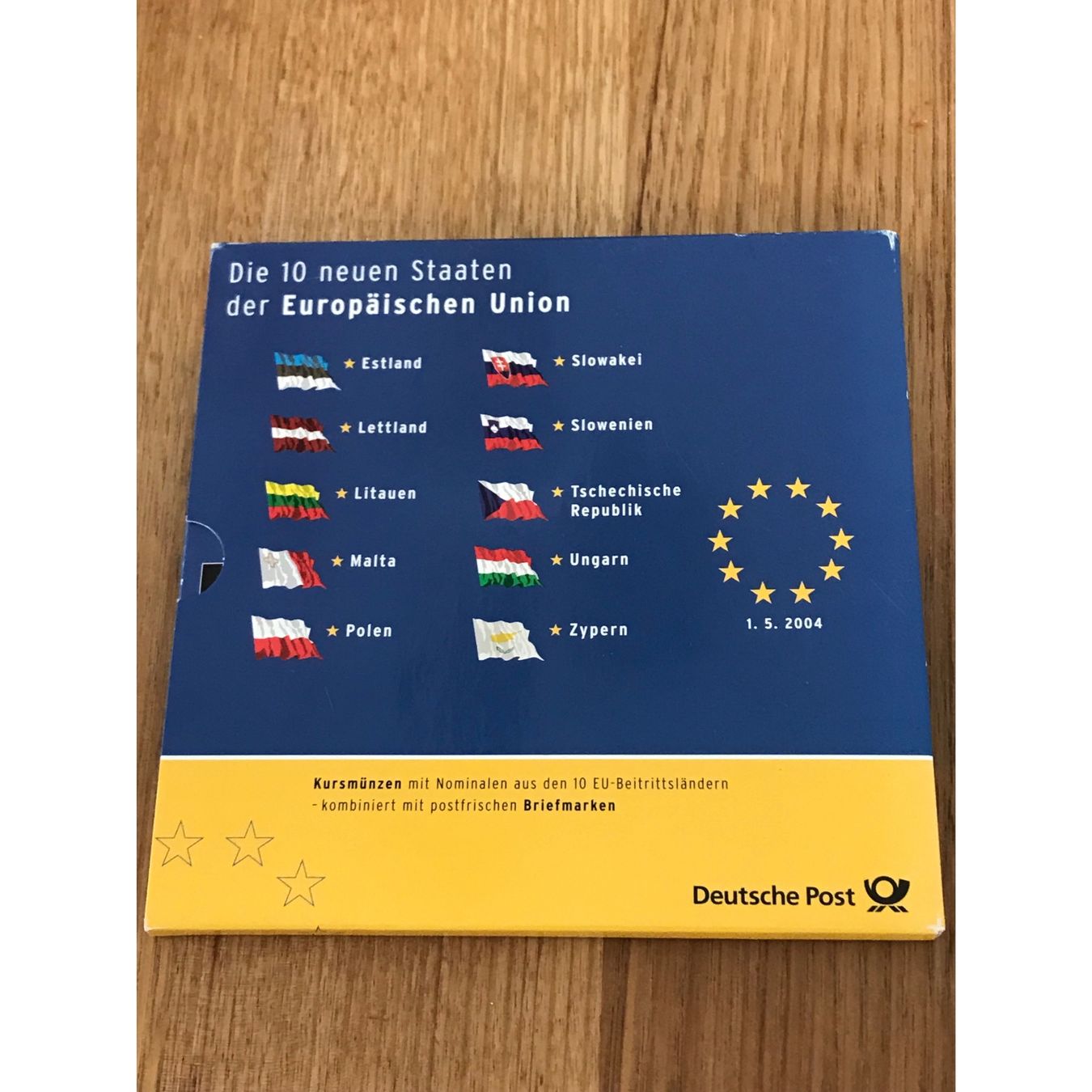Alle Münzen: 10 Neue EU-LÄNDER : Münz & Briefmarken Set 1.5.2004 – Neu (gemäss Beschreibung) aus Hugelshofen von seagull 6