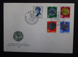 1962 - Pro Patria - Znr. PP 108-112 / Serie - FDC - ES