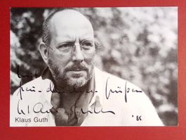 Klaus Guth Autogramm signiert Fotopostkarte 10x15cm