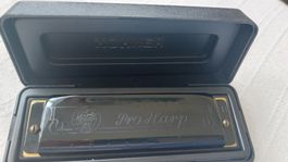 Mundharmonika Hohner Pro Harp in B guter Zustand mit Box