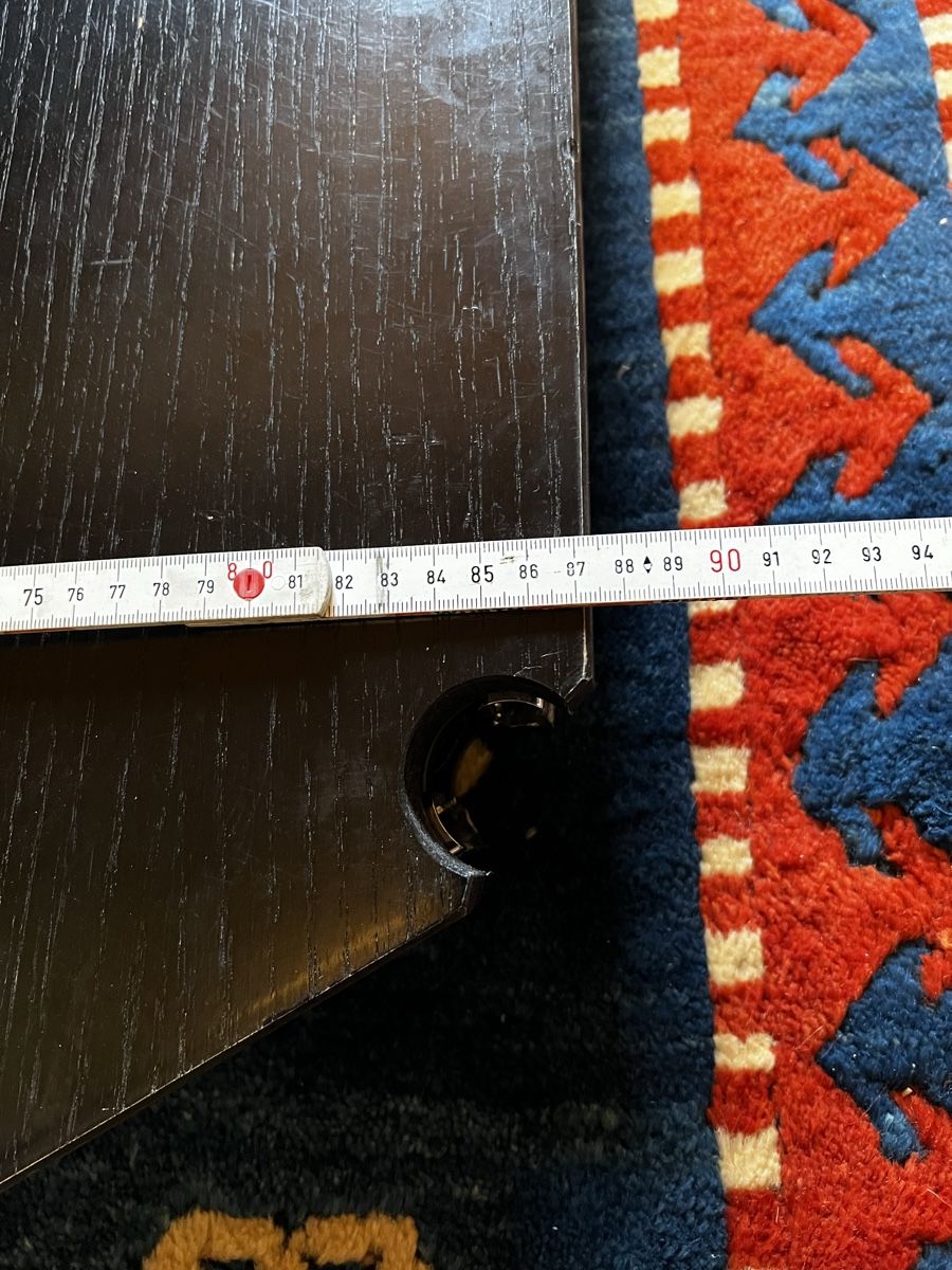 USM Tavoli: USM Haller Trapez Tisch. Ca. 175 x 90 cm Eiche schwarz – Usato da Rothrist venduto da Gleitig 4