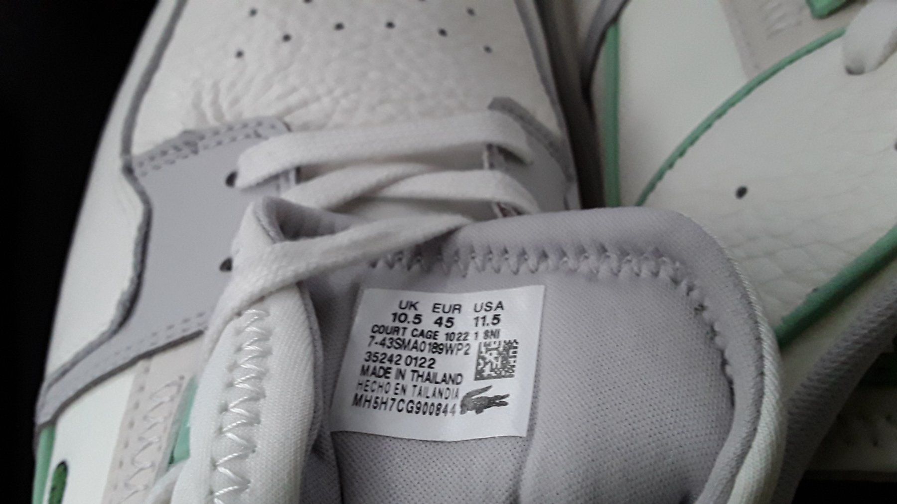 Herrenschuhe: Neu lacoste Schuhe sneakers gr 45 – Neu und originalverpackt aus Dagmersellen von L.Ga. 2