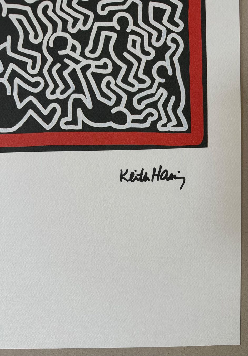 Dipinti: Keith Haring: Untitled  POP ART 38/150 – Nuovo (secondo la descrizione) da Meilen venduto da Smgdesign 2
