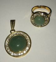 Bijoux fantaisie - Bague et pendentif