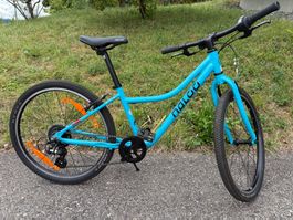 Naloo Kindervelo 24 Zoll blau