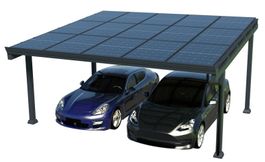 Solarcarport Doppelcarport ab Lager