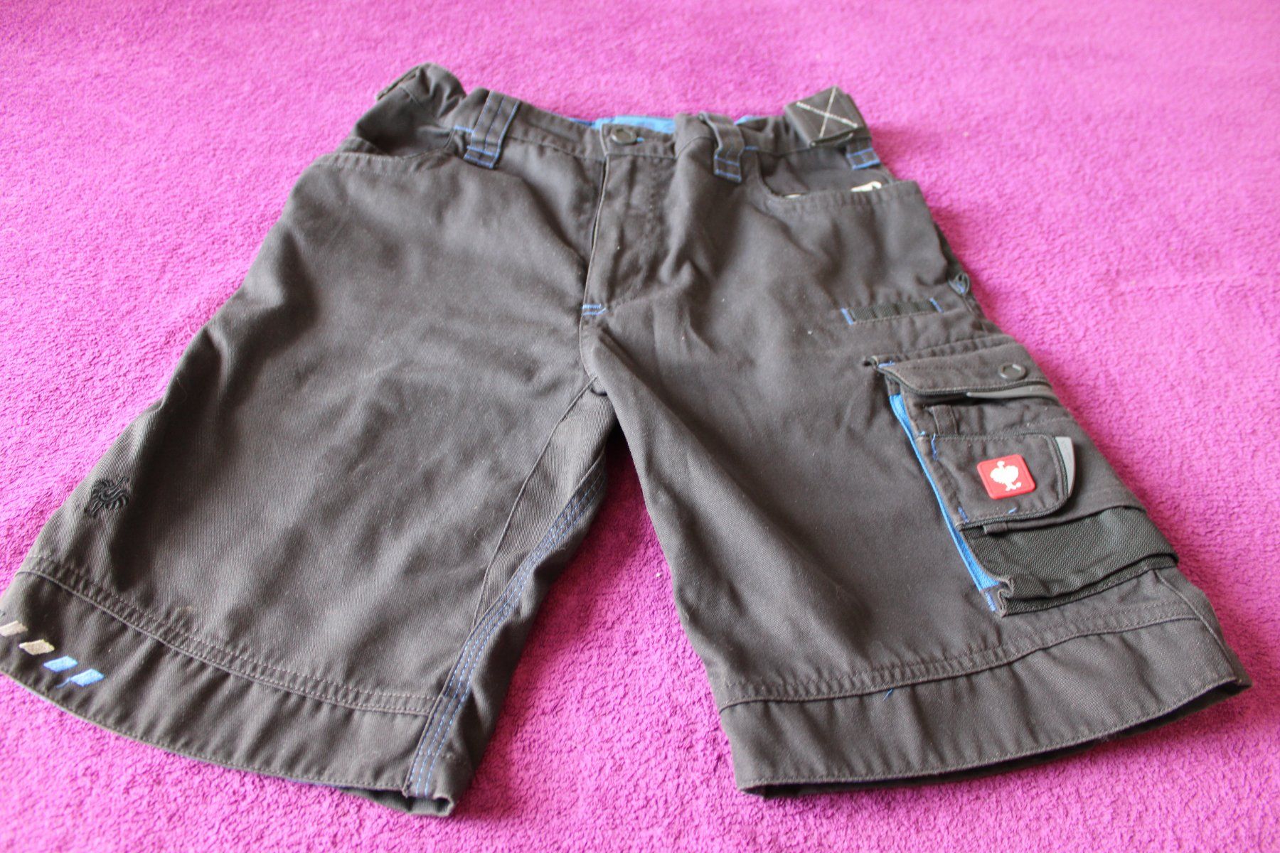 Engelbert Strauss Pantaloni: Kurze Engelbert Strauss Cargo Hose - Gr.158/164 – Usato da Müllheim Dorf venduto da Seeeule01 2