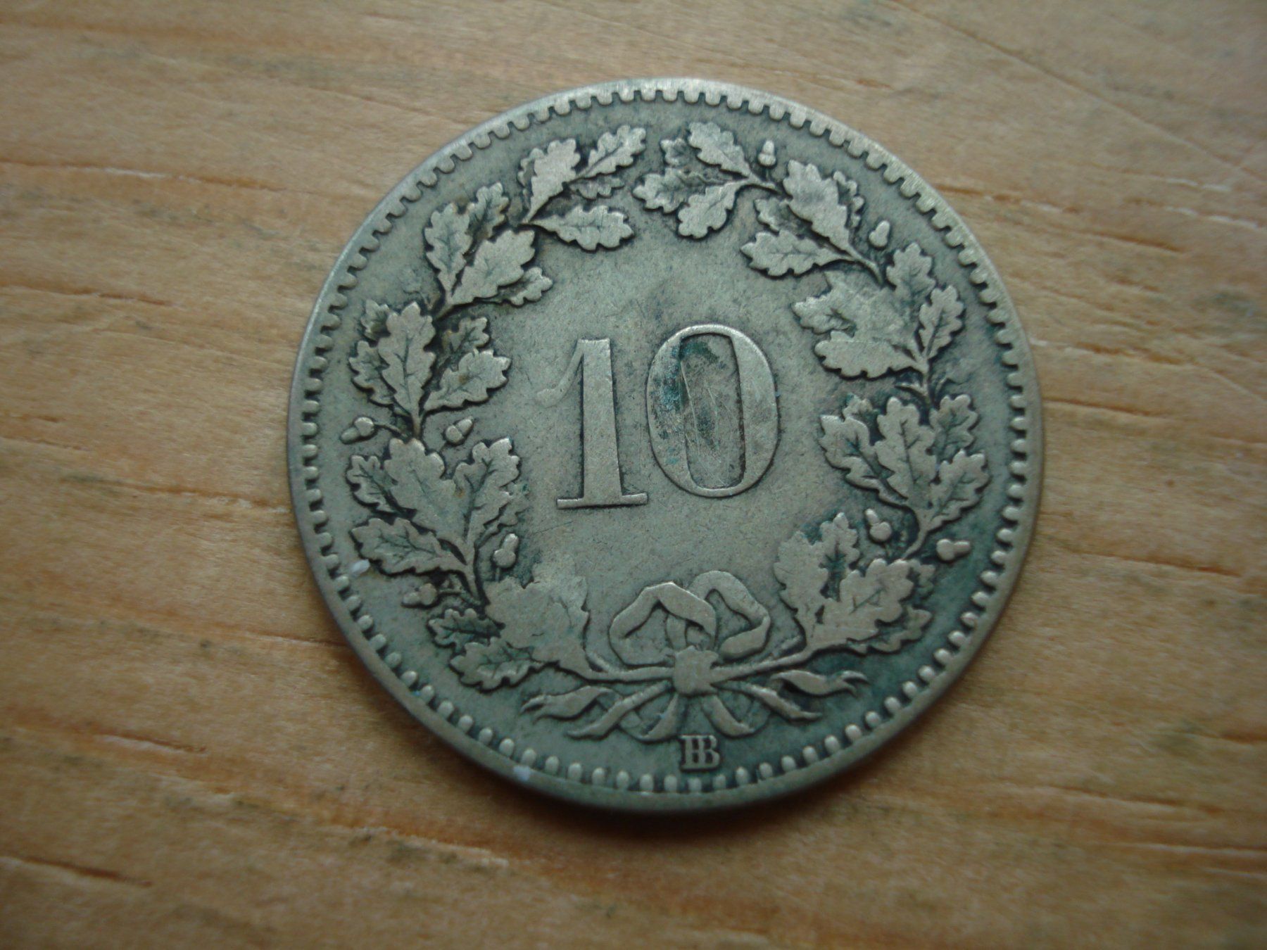 Tutti le monete: (B) 10 Rappen 1850 – Usato da Erlach venduto da Net-Coins 1