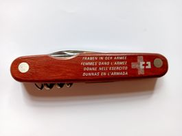 Schweizer Armee Offiziersmesser "Frauen in der Armee" 4 Funk
