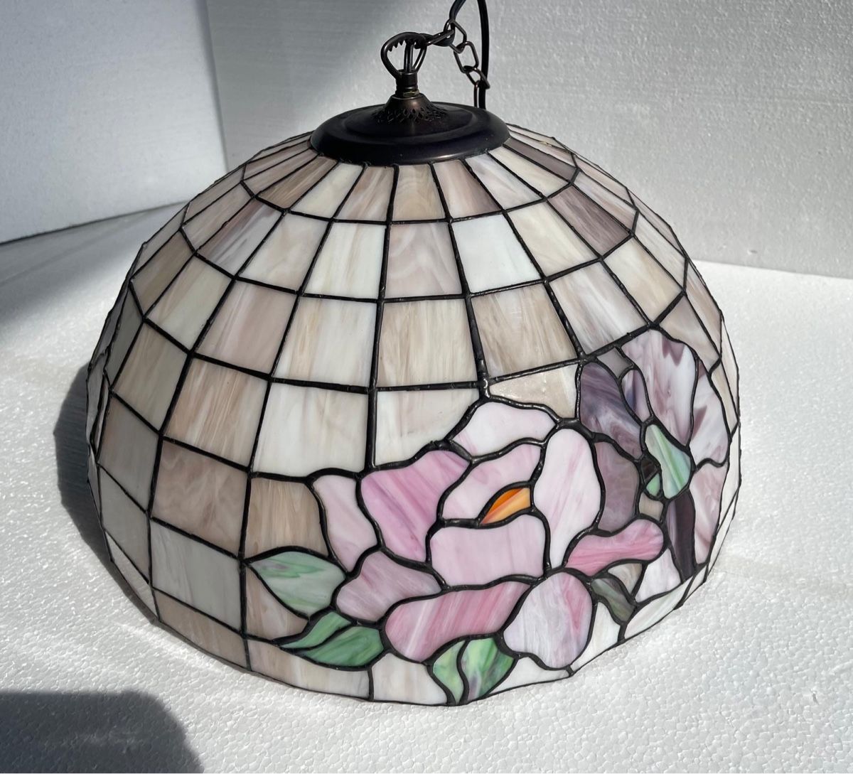 Lampadari & plafoniere: Floral Rose: Deckenleuchte im Tiffany Still – Usato da Luzern venduto da Fabian_Ni