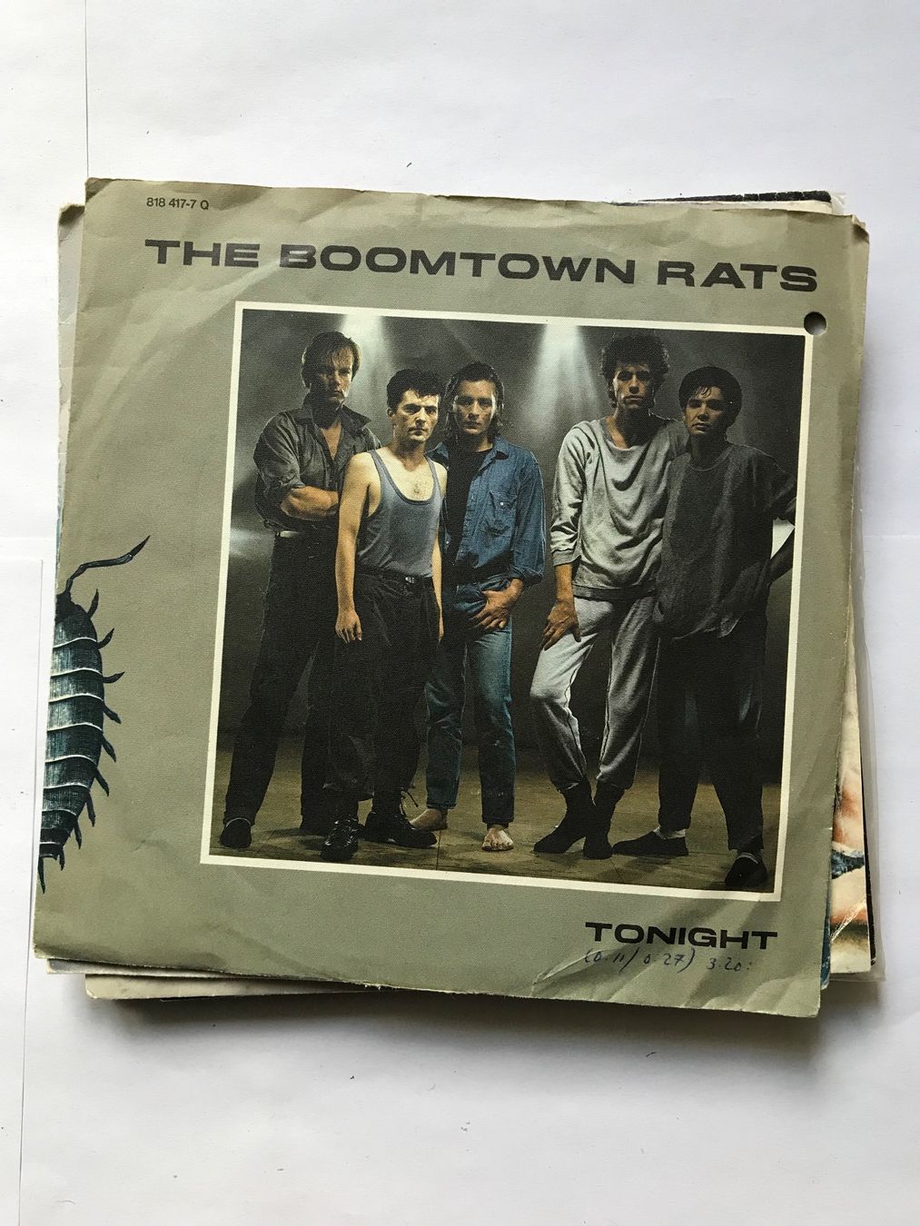 Vinyles: single, the boomtown rats, „tonight“ – D'occasion à liestal par makai05