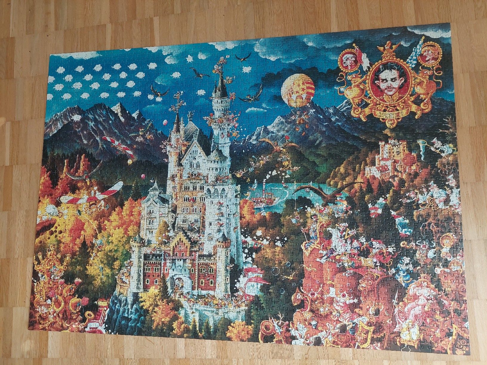 Heye Puzzle: Heye Puzzle 2000 Teile - RYBA BAVARIA – Usato da Embrach venduto da pz78 2