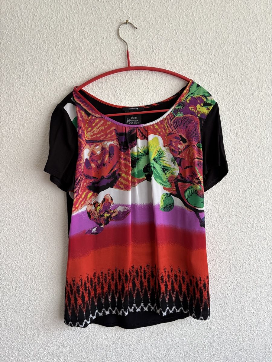 Comma T-Shirts: Comma Shirt, Grösse 38, Top Zustand – Neu (gemäss Beschreibung) aus Oberengstringen von Marling
