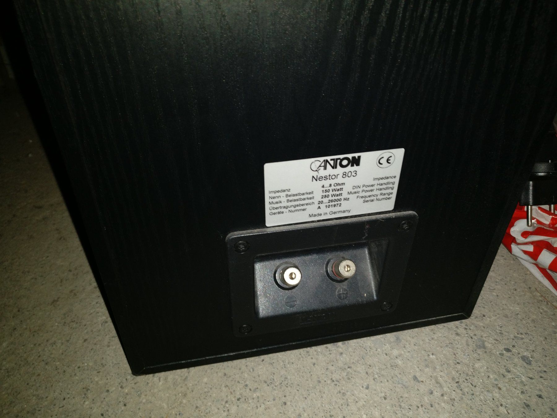 Canton Casse acustiche: CANTON NESTOR 803 2 X 250 W – Usato da Viganello venduto da XTECHSTOREX 6