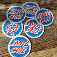 Santa Cruz Skateboards Untersetzer Set, 6 Stk., Neu!