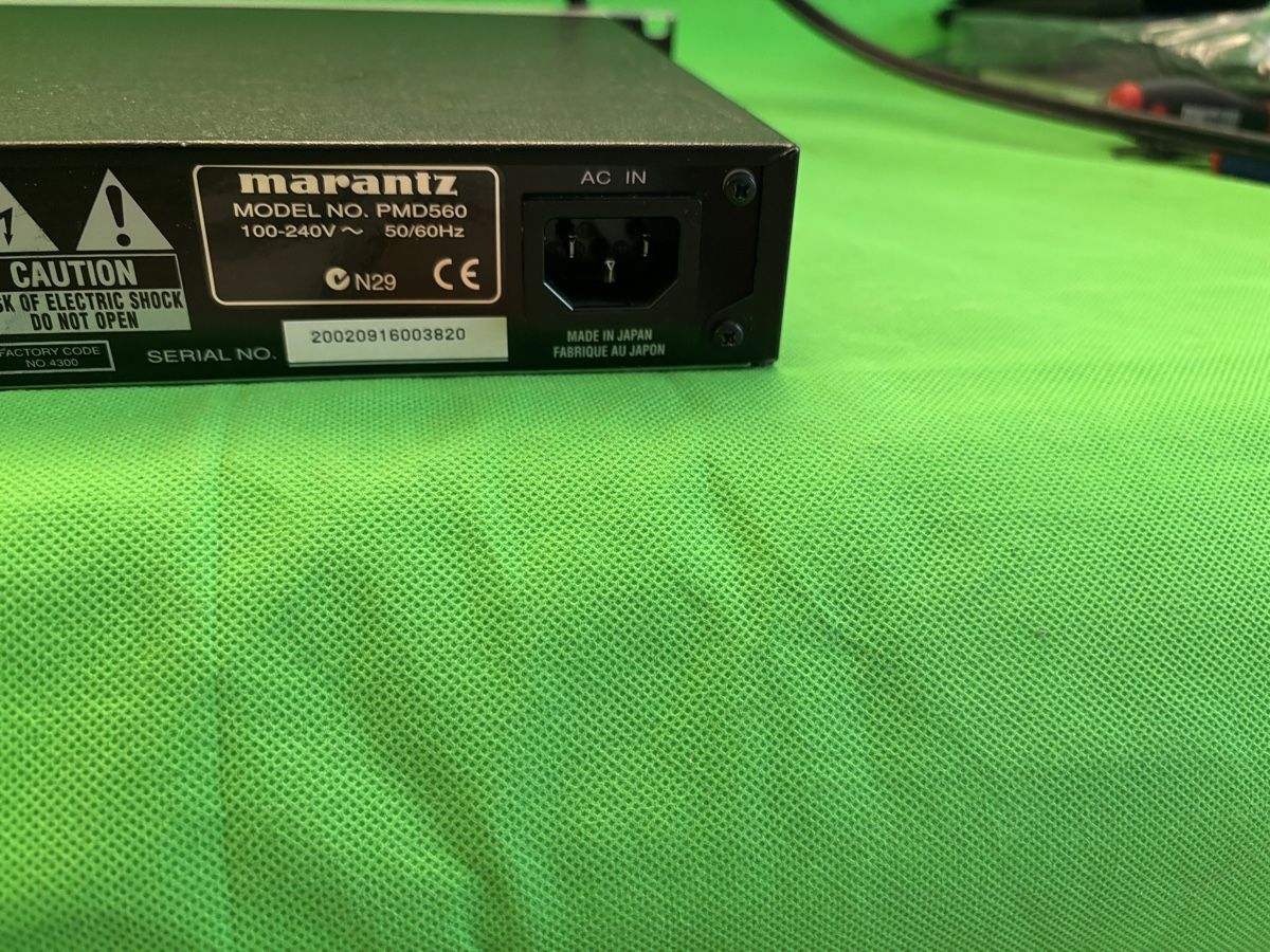Marantz Registratori: Marantz Professional PMD560 Solid State Recorder gebraucht – Usato da Kilchberg ZH venduto da bionicdog 4